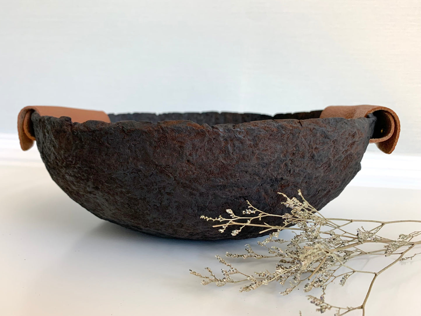 Outland Decorative Bowl Paper Mache Material