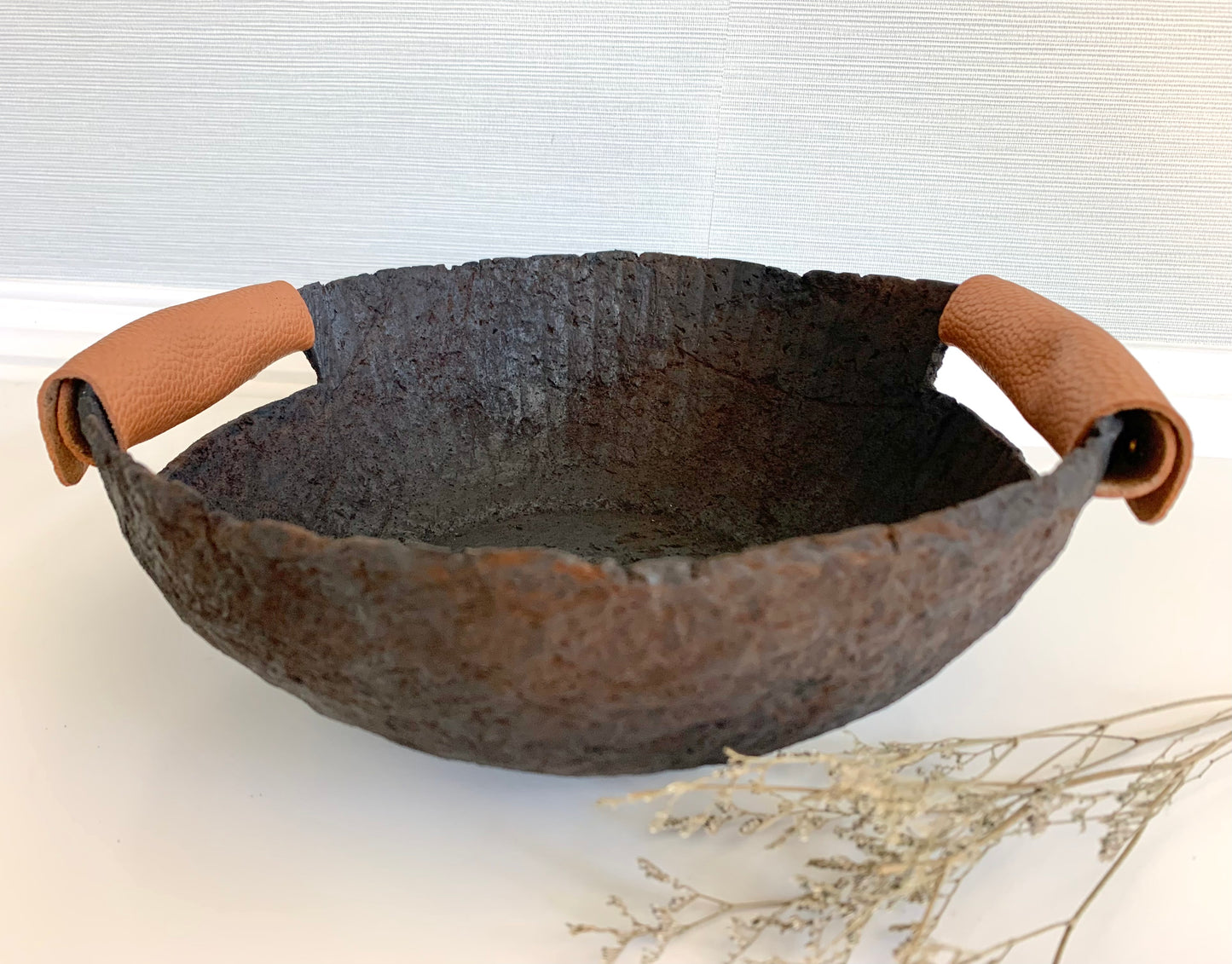 Outland Decorative Bowl Paper Mache Material