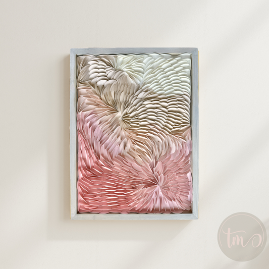 Sorbetti Framed Dimensional Wall Art